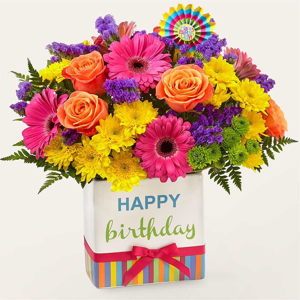 Birthday Brights Bouquet – KELLEN'S FLORIST INC, Hobart IN
