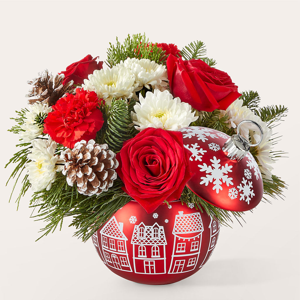 Christmas Village Ornament – KELLEN'S FLORIST INC, Hobart IN