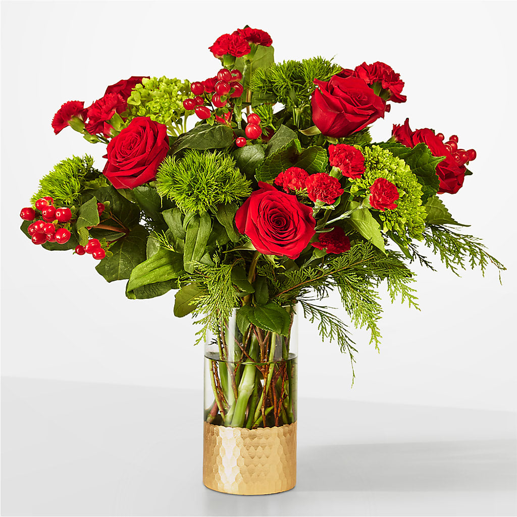 Plaid Throw Bouquet – KELLEN'S FLORIST INC, Hobart IN