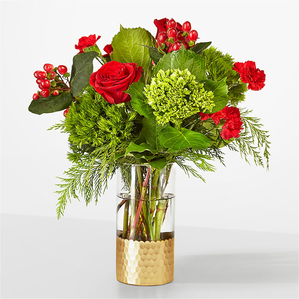 Plaid Throw Bouquet – KELLEN'S FLORIST INC, Hobart IN