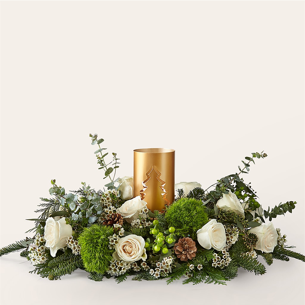 Chestnuts Roasting Centerpiece – KELLEN'S FLORIST INC, Hobart IN