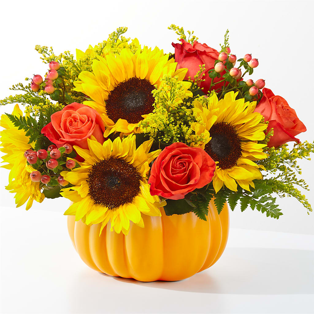 Pick of the Patch Pumpkin Bouquet – KELLEN'S FLORIST INC, Hobart IN