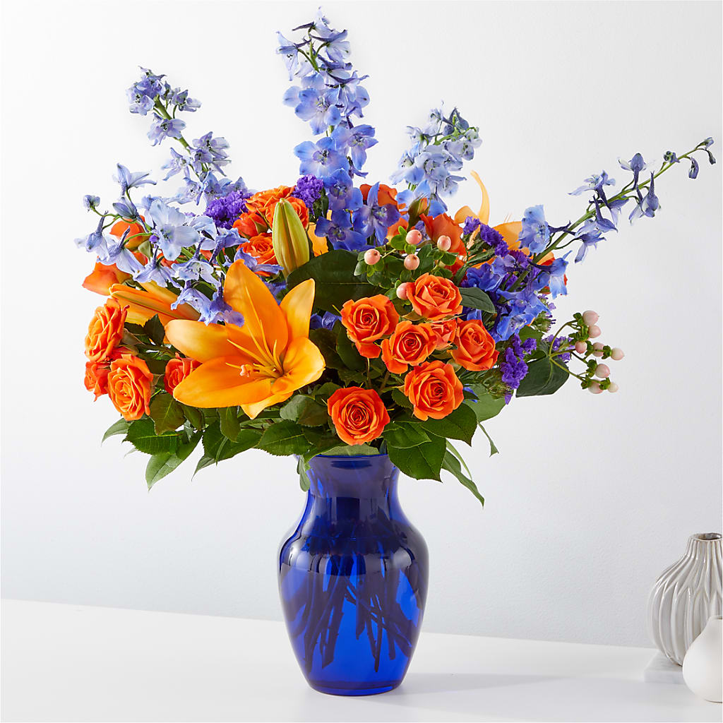Radiant Citrus Bouquet – KELLEN'S FLORIST INC, Hobart IN