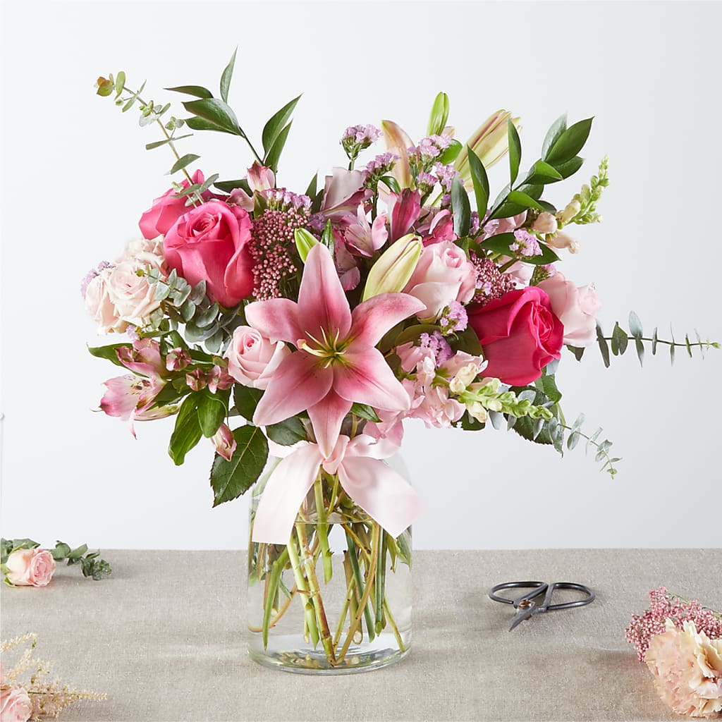 Pink Ribbon - A Florist Original – KELLEN'S FLORIST INC, Hobart IN