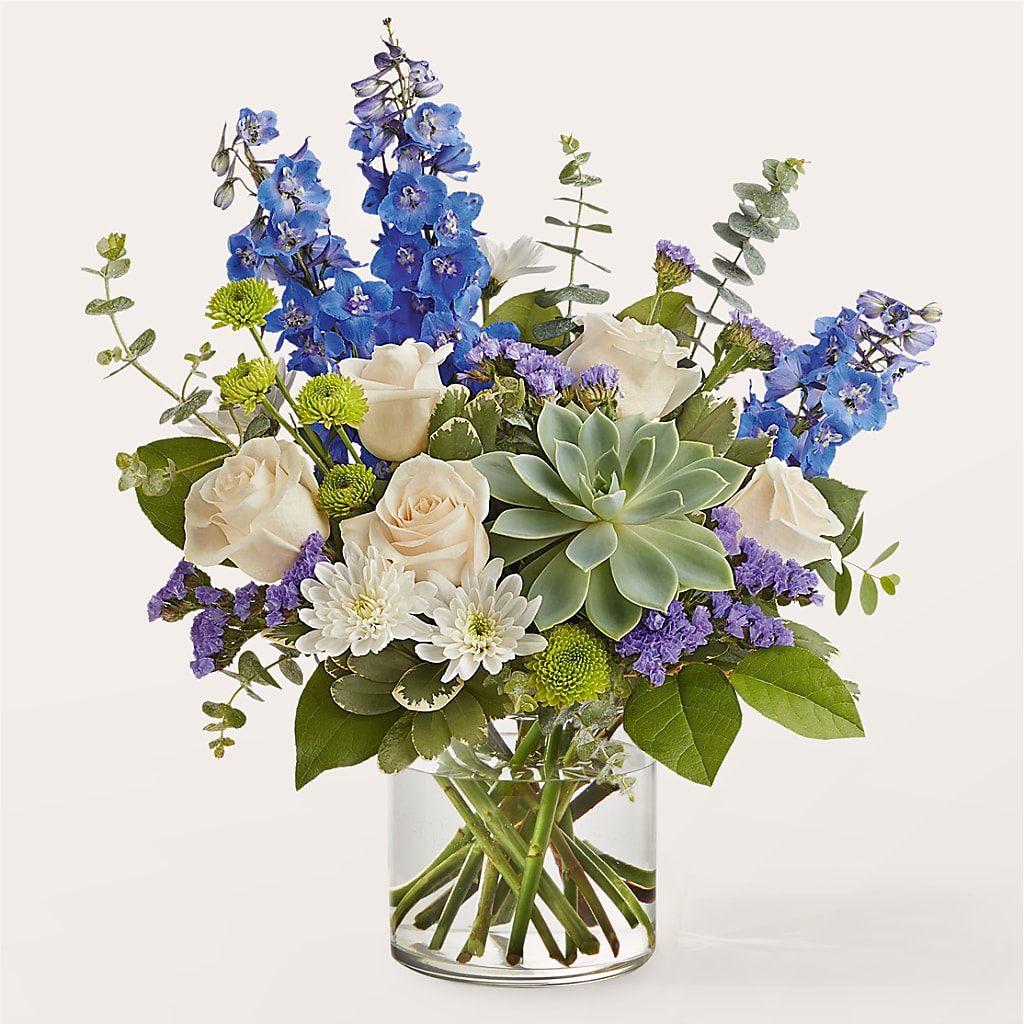 Cerulean Waves Bouquet – KELLEN'S FLORIST INC, Hobart IN