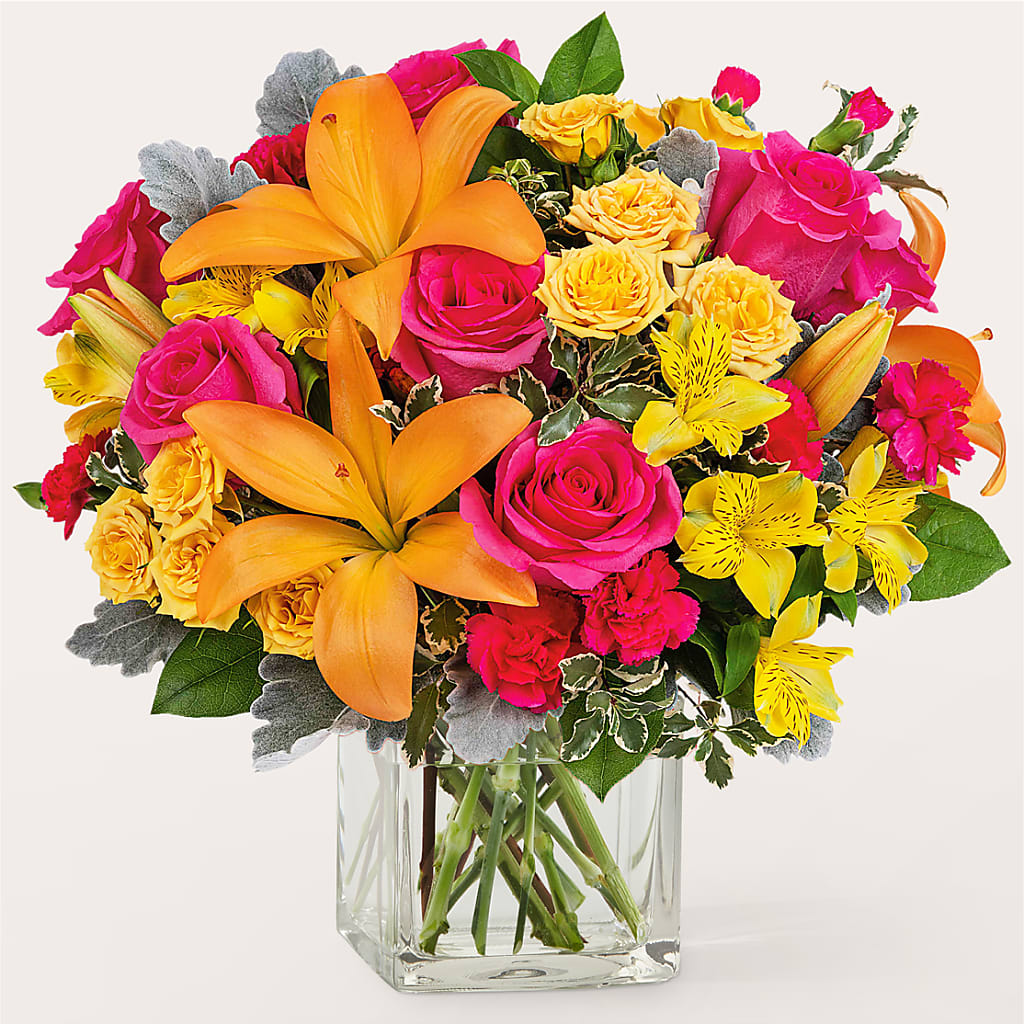 To the Tropics Bouquet – KELLEN'S FLORIST INC, Hobart IN