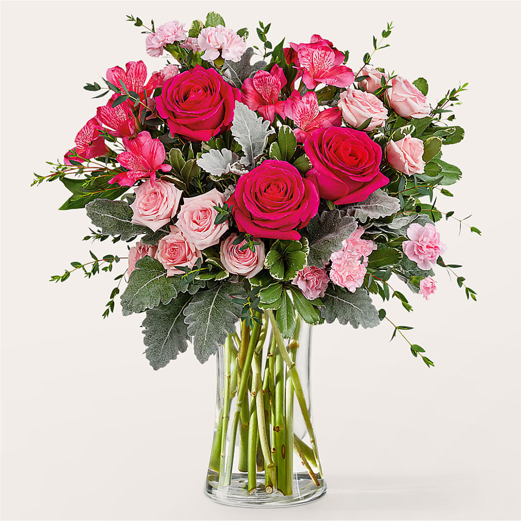 Tickled Pink Bouquet – KELLEN'S FLORIST INC, Hobart IN