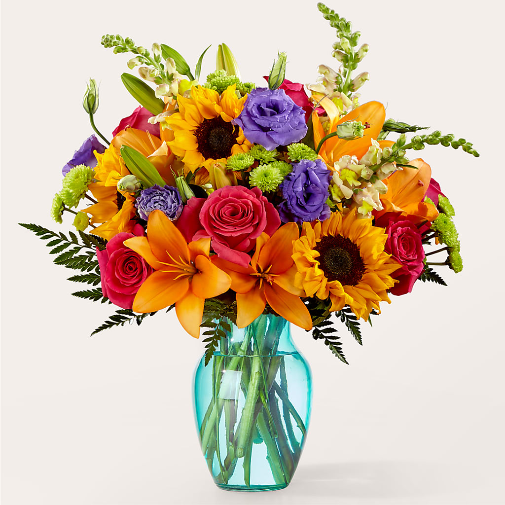 Double Rainbow Bouquet – KELLEN'S FLORIST INC, Hobart IN