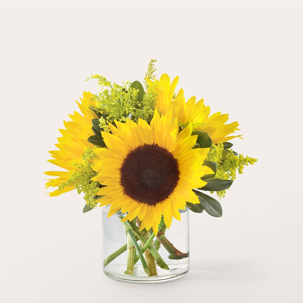 Beaming Sunflower Bouquet – KELLEN'S FLORIST INC, Hobart IN