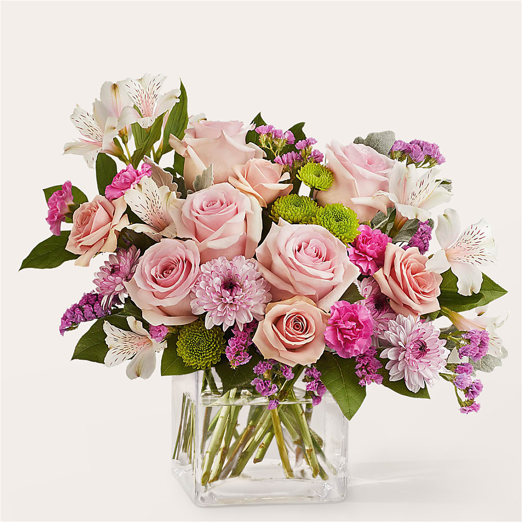 Pink Suede Bouquet – KELLEN'S FLORIST INC, Hobart IN