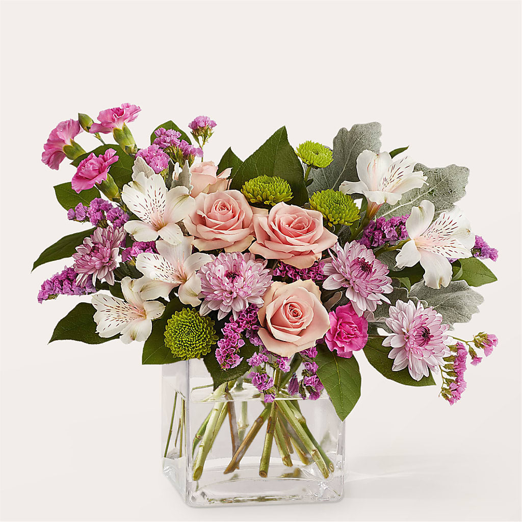 Pink Suede Bouquet – KELLEN'S FLORIST INC, Hobart IN