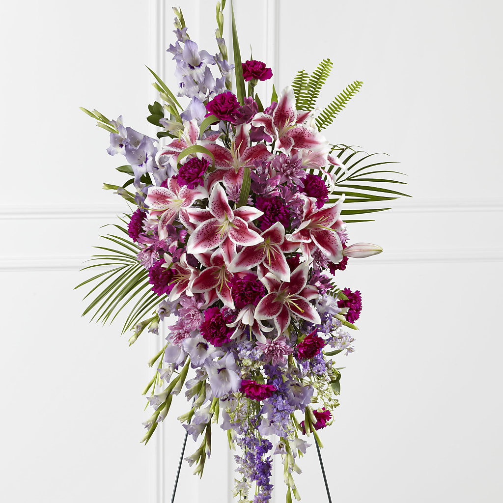 Tender Touch Standing Spray – KELLEN'S FLORIST INC, Hobart IN