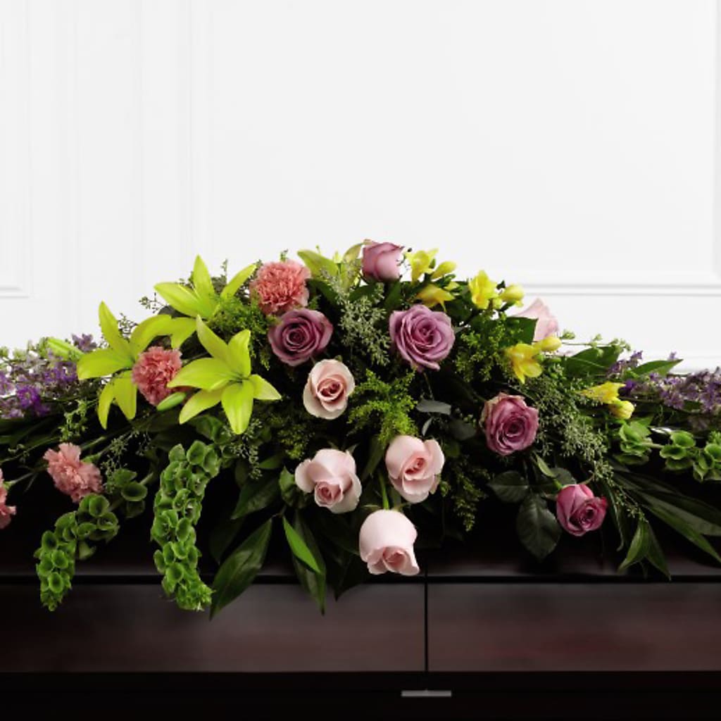 Forever Beloved Casket Spray – KELLEN'S FLORIST INC, Hobart IN