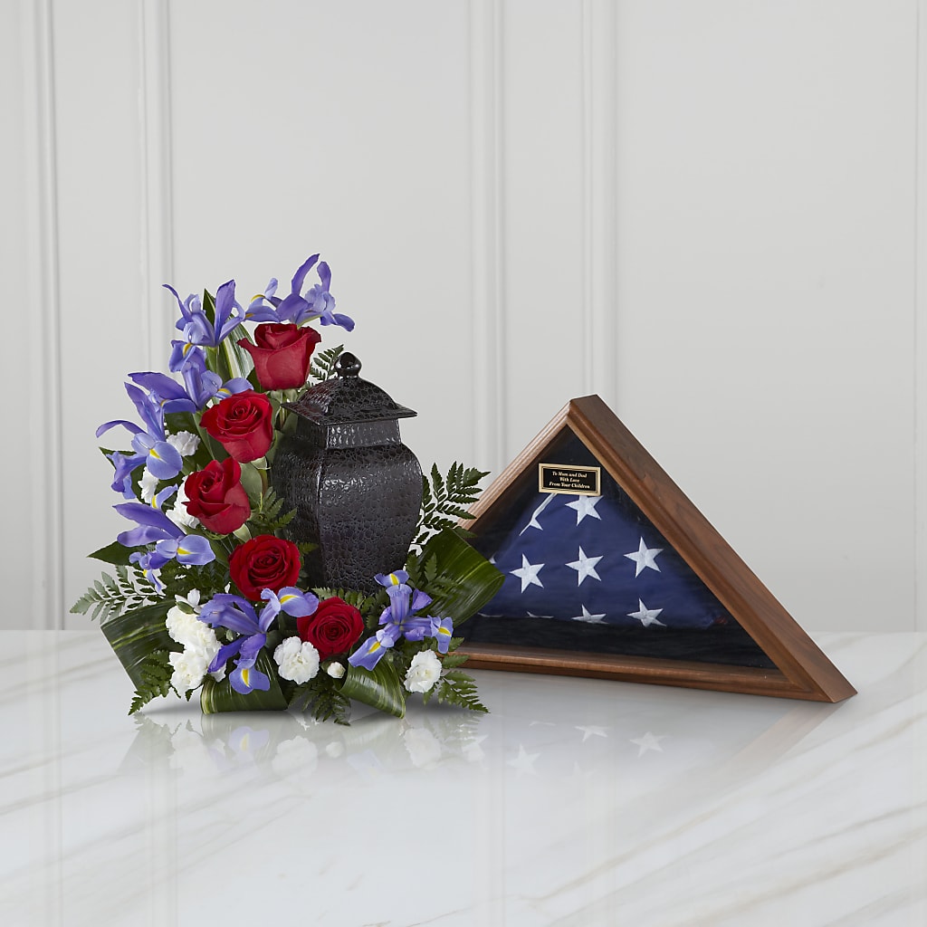 Patriotic Tribute Arrangement – KELLEN'S FLORIST INC, Hobart IN