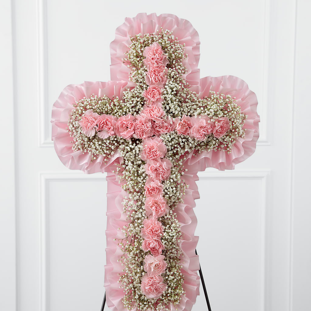 Angel's Cross Easel – KELLEN'S FLORIST INC, Hobart IN