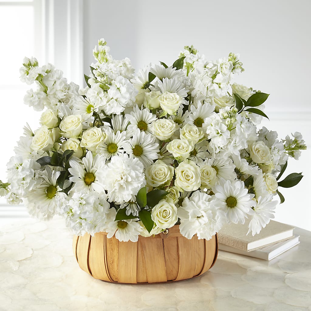 Graceful Garden Basket – KELLEN'S FLORIST INC, Hobart IN