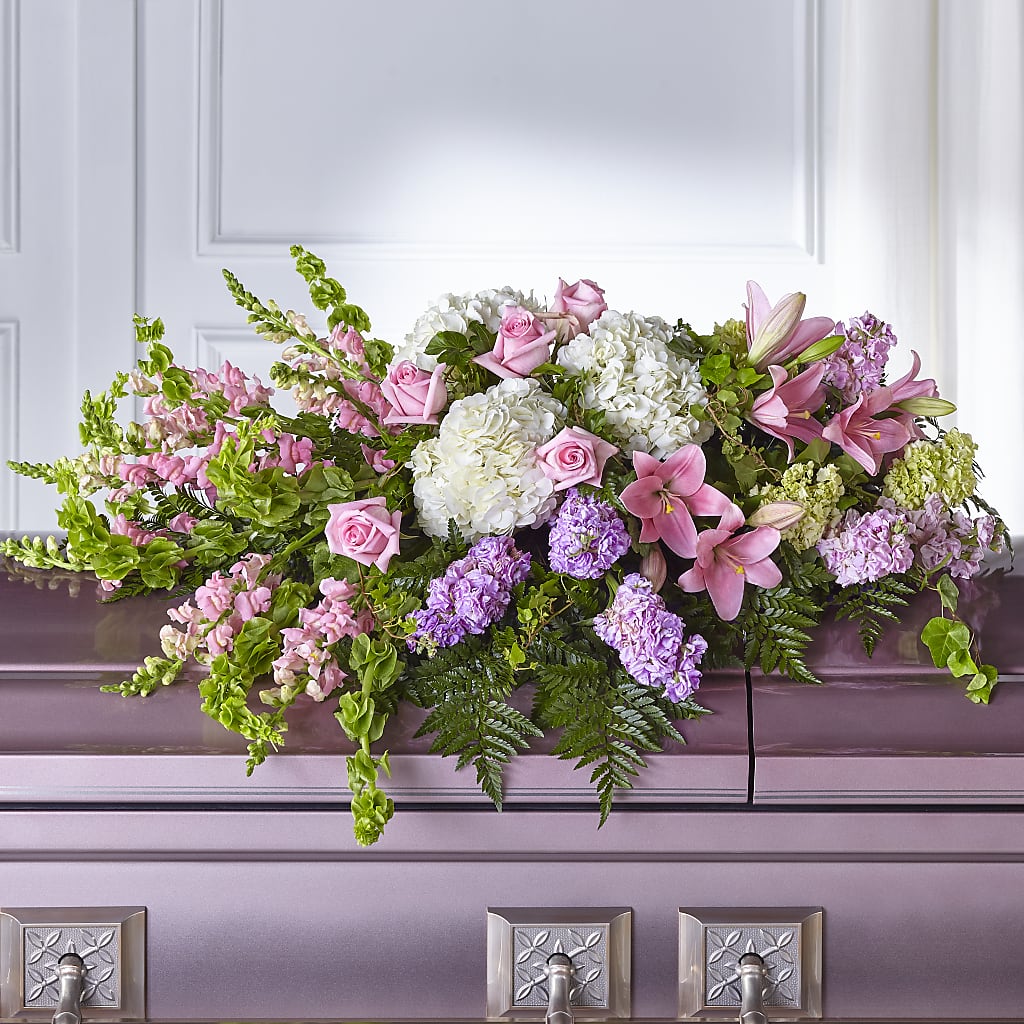 Life's Gratitude Casket Spray – KELLEN'S FLORIST INC, Hobart IN