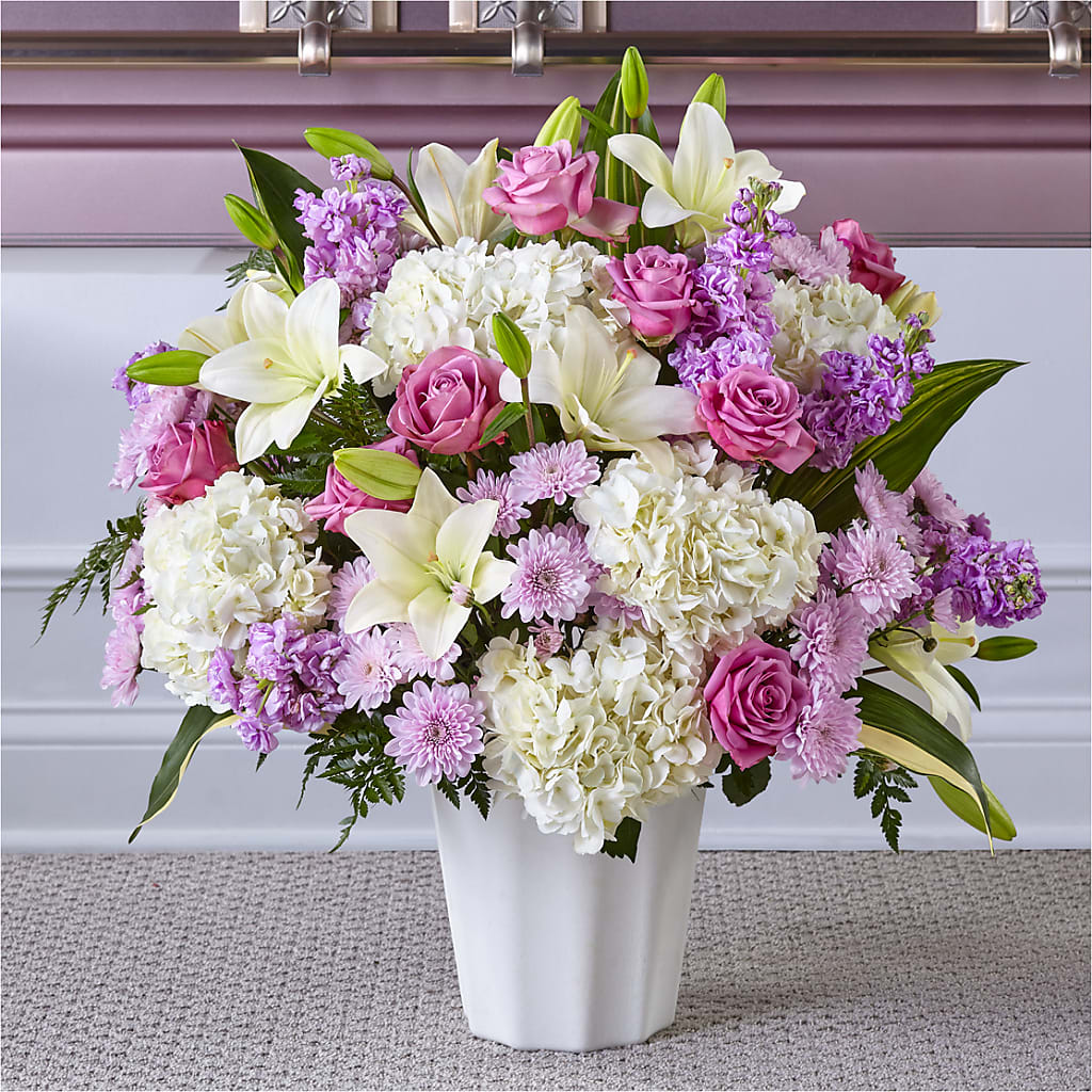 Heaven Sent Floor Basket – KELLEN'S FLORIST INC, Hobart IN