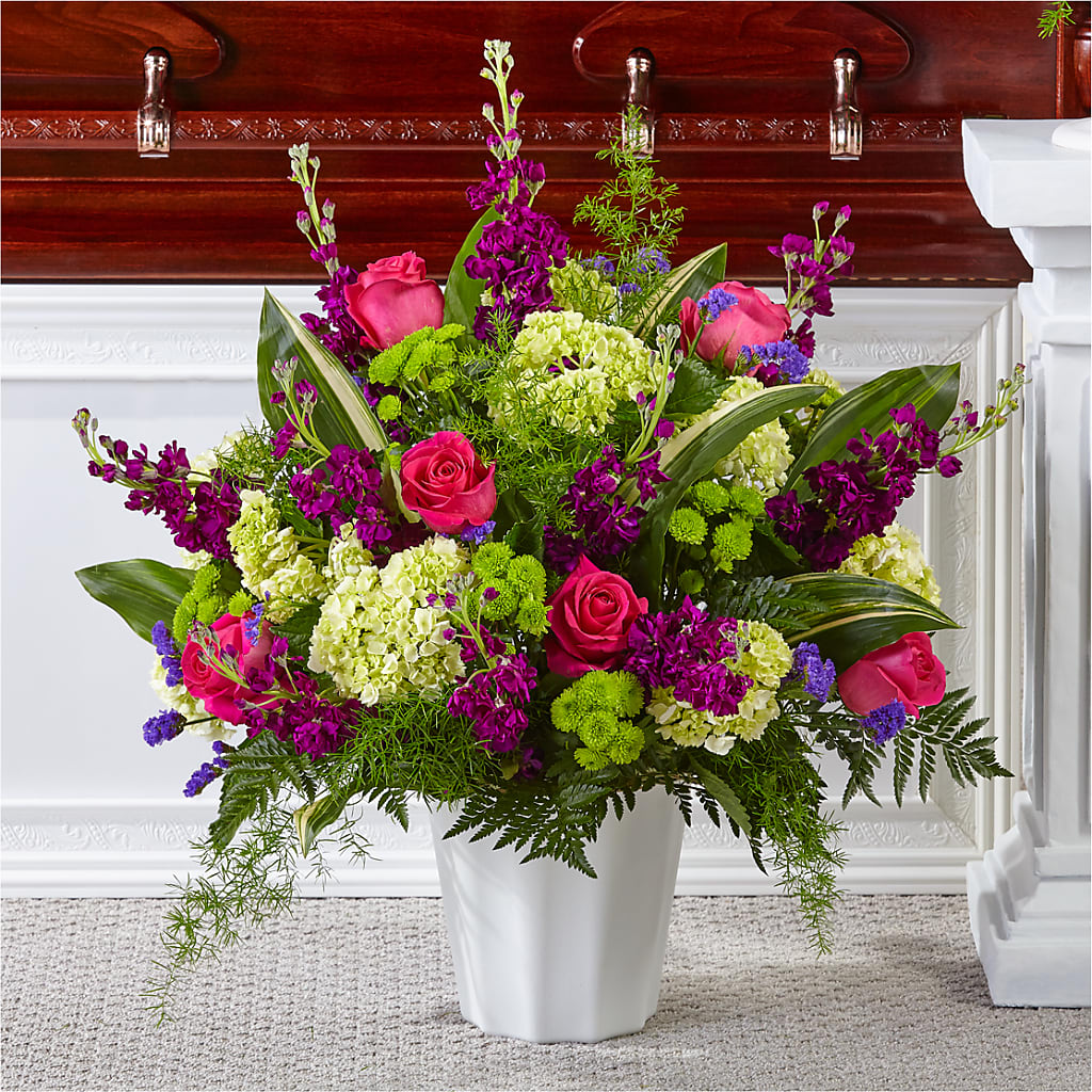 Beautiful Horizons Floor Basket – KELLEN'S FLORIST INC, Hobart IN