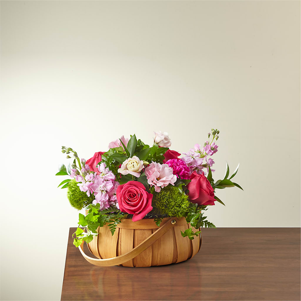 Radiance in Bloom Basket – KELLEN'S FLORIST INC, Hobart IN