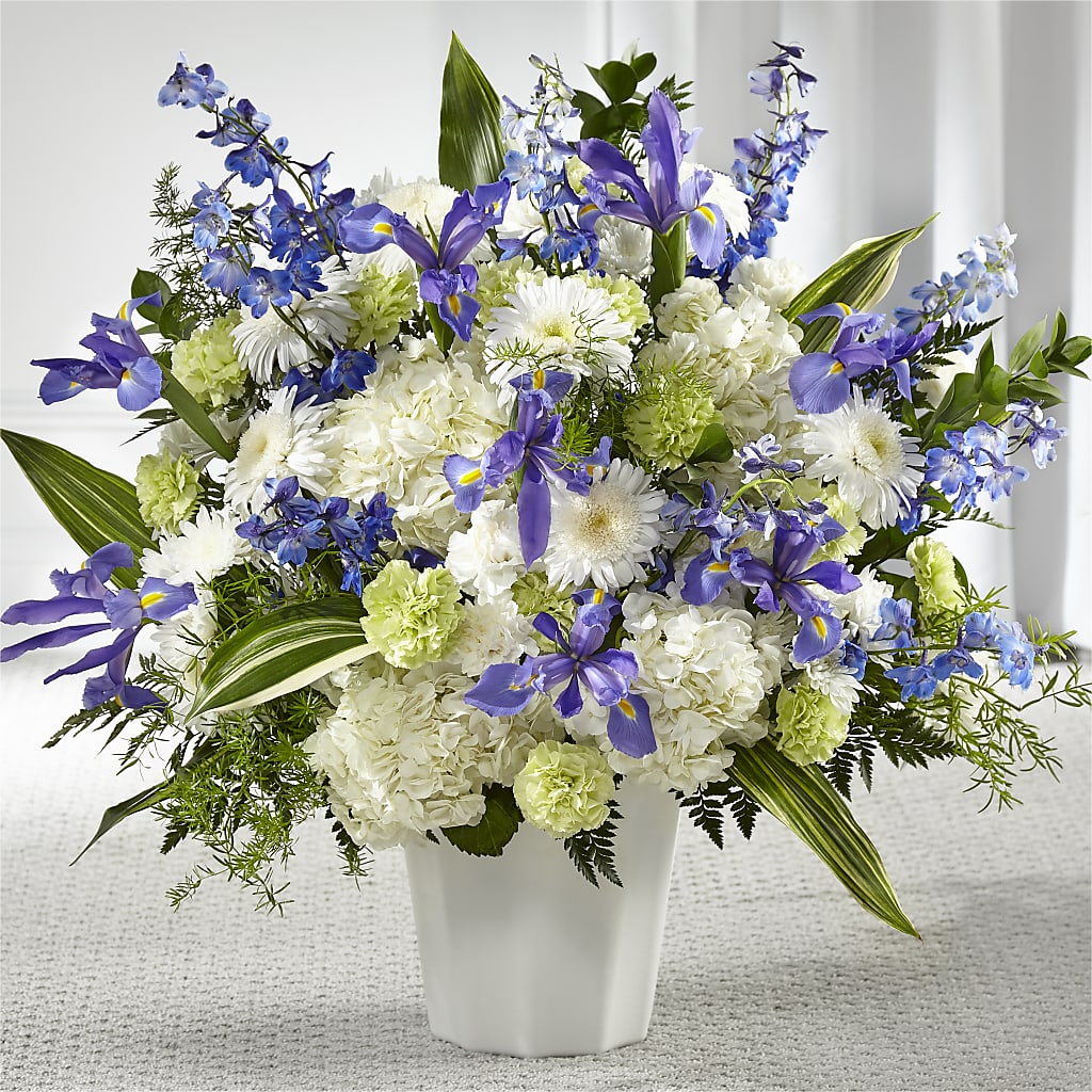 Soft Serenity Floor Basket – KELLEN'S FLORIST INC, Hobart IN