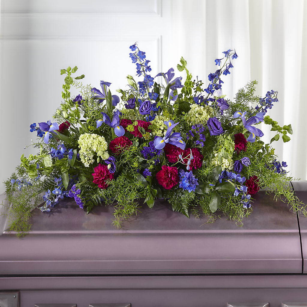 Always Treasured Casket Spray – KELLEN'S FLORIST INC, Hobart IN