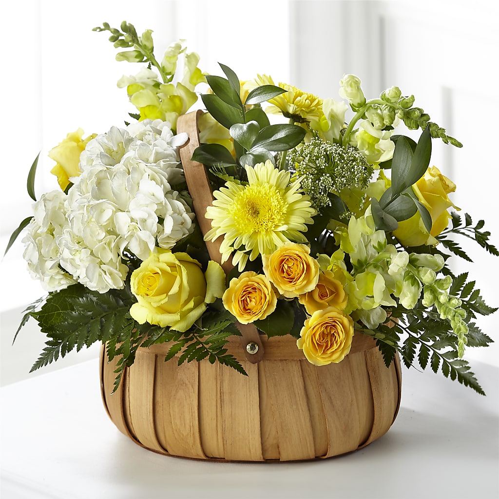 Rustic Remembrance Basket – KELLEN'S FLORIST INC, Hobart IN