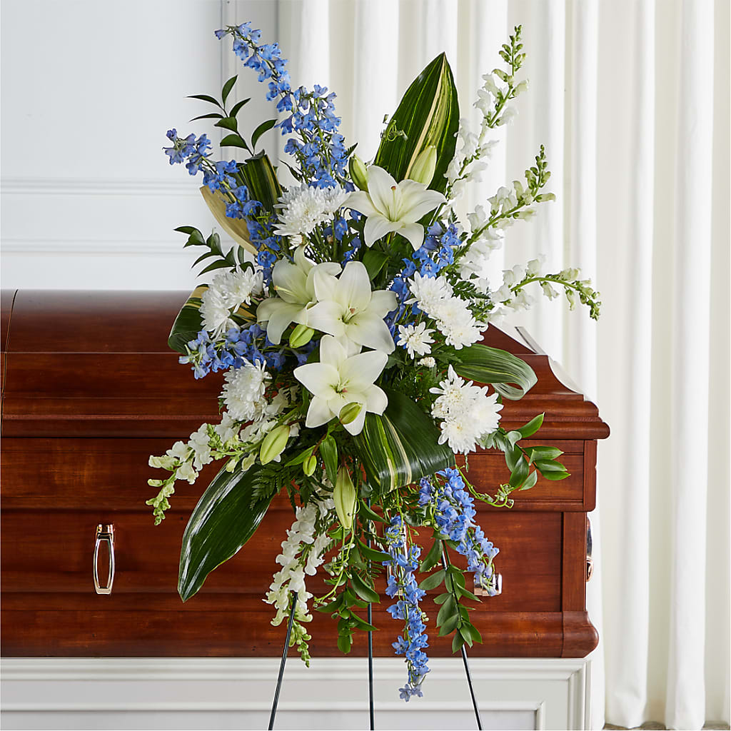 Eternal Impressions Standing Spray – KELLEN'S FLORIST INC, Hobart IN