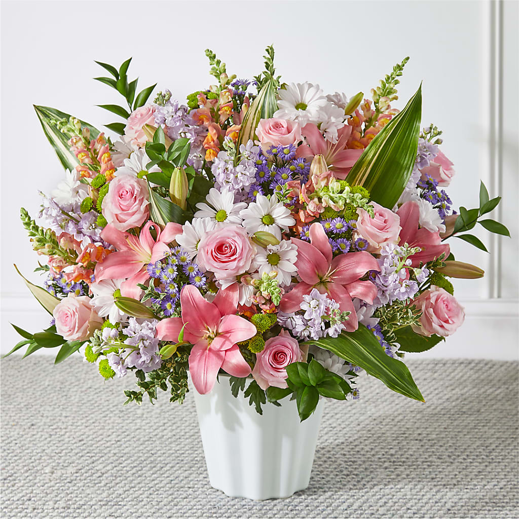 Abundant Compassion Floor Basket – KELLEN'S FLORIST INC, Hobart IN