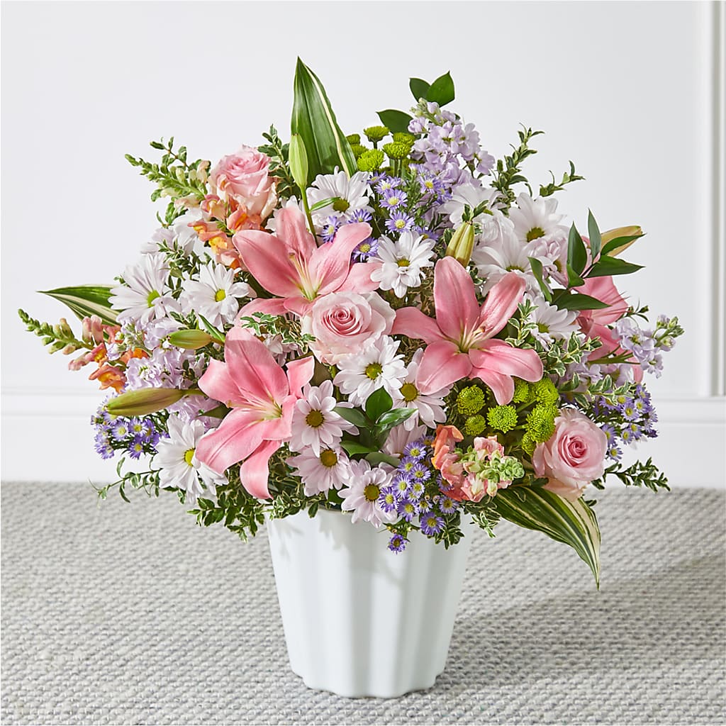 Abundant Compassion Floor Basket – KELLEN'S FLORIST INC, Hobart IN