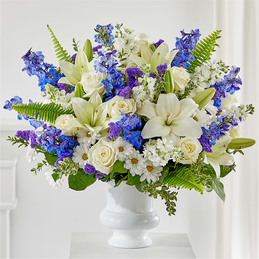 Expressions of Hope Urn Arrangement – KELLEN'S FLORIST INC, Hobart IN