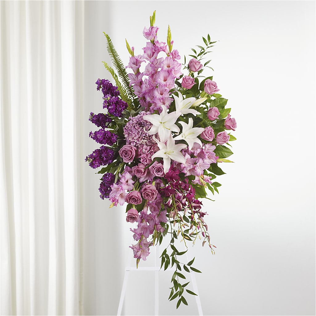 Never Alone Standing Spray – KELLEN'S FLORIST INC, Hobart IN
