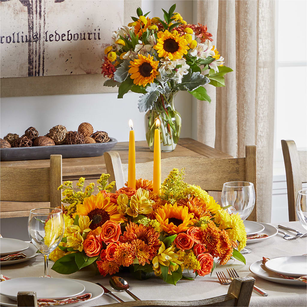 Golden Gathering Bundle – KELLEN'S FLORIST INC, Hobart IN