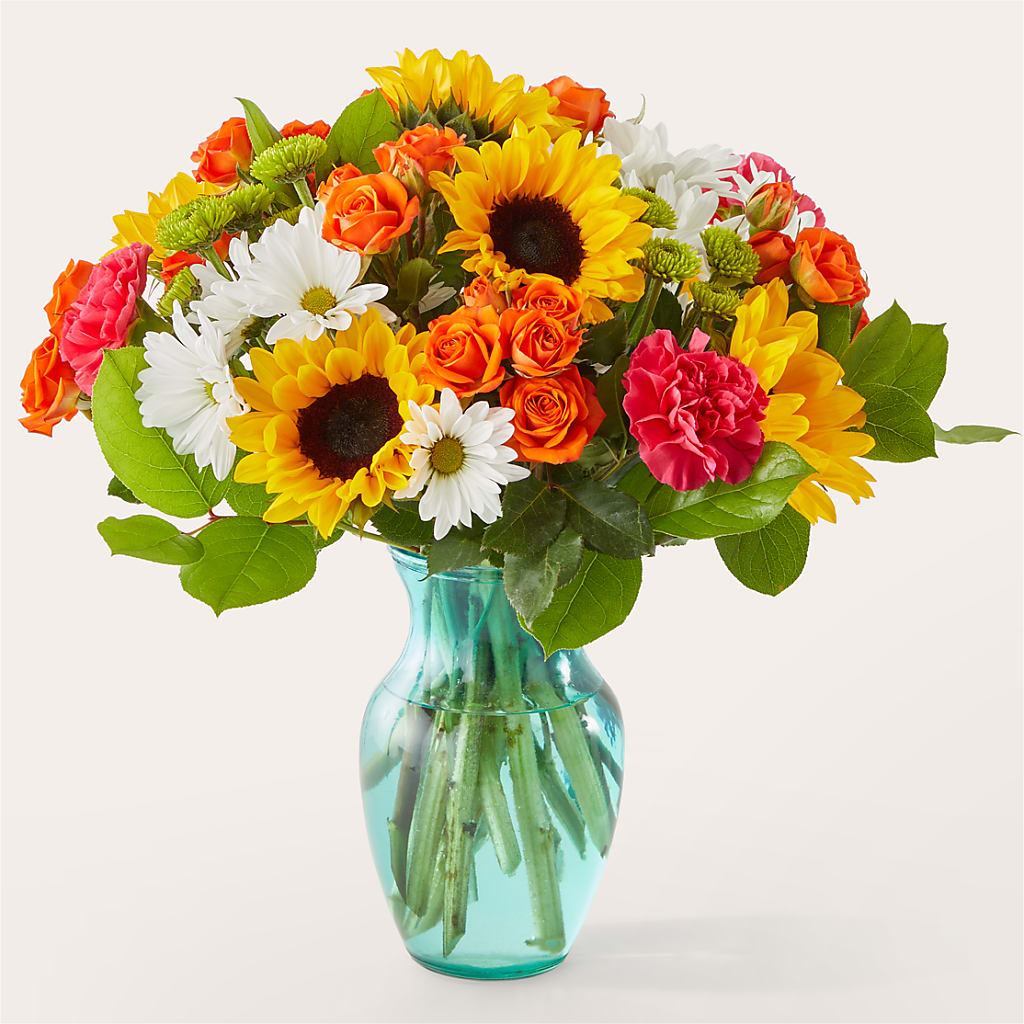 Sun-drenched Blooms Bouquet – KELLEN'S FLORIST INC, Hobart IN