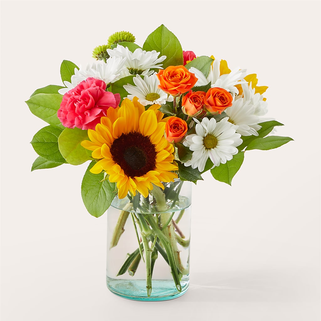 Sun-drenched Blooms Bouquet – KELLEN'S FLORIST INC, Hobart IN