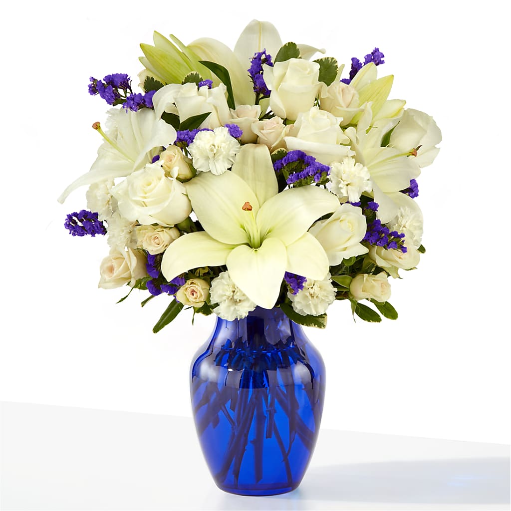Sapphire Rush Bouquet – KELLEN'S FLORIST INC, Hobart IN
