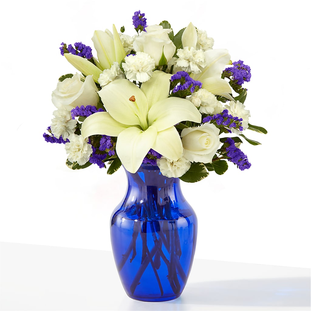 Sapphire Rush Bouquet – KELLEN'S FLORIST INC, Hobart IN
