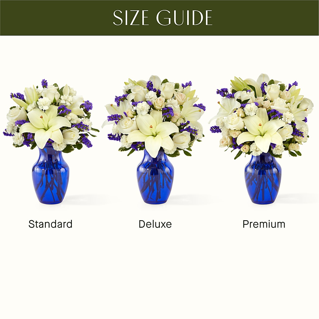 Sapphire Rush Bouquet – KELLEN'S FLORIST INC, Hobart IN