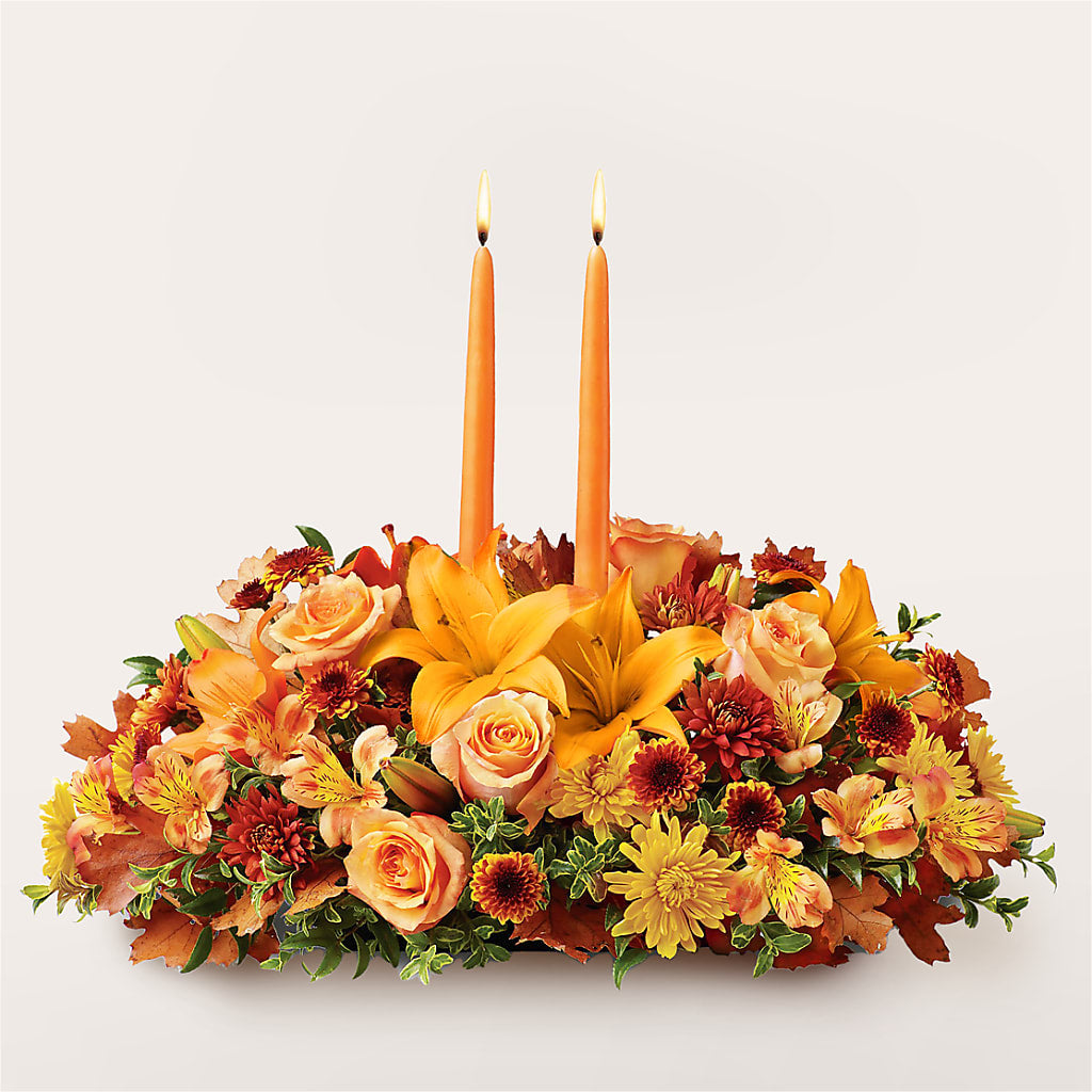 Traditions Centerpiece – KELLEN'S FLORIST INC, Hobart IN
