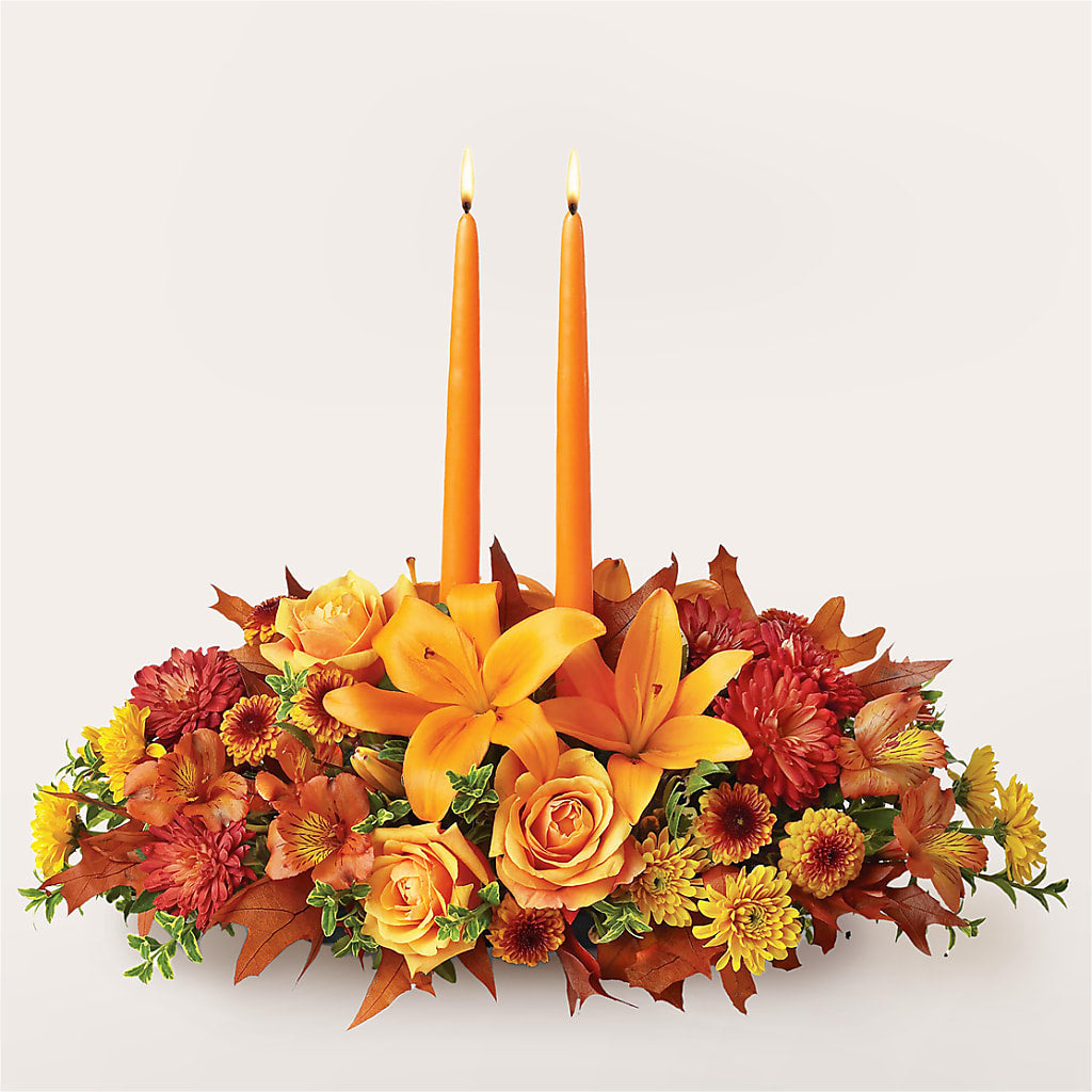 Traditions Centerpiece – KELLEN'S FLORIST INC, Hobart IN
