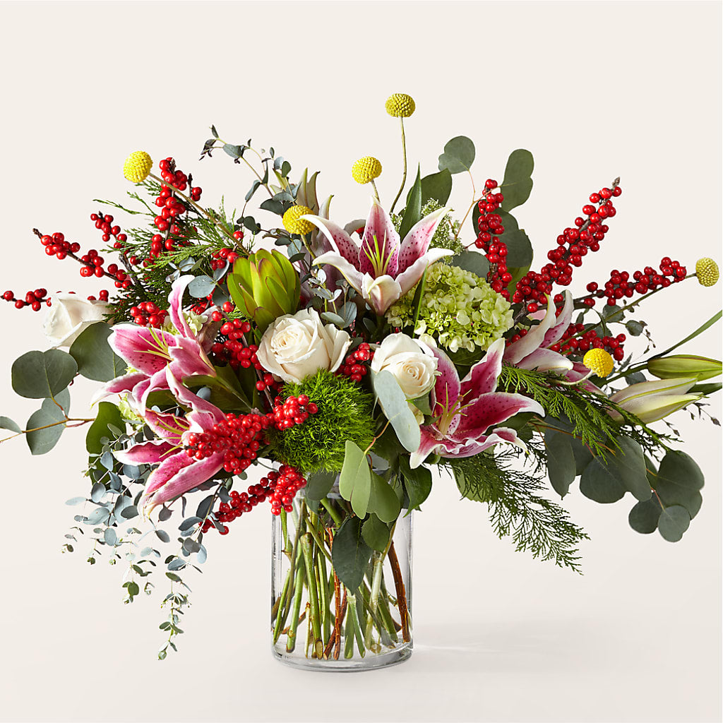 Berry & Bright Bouquet – KELLEN'S FLORIST INC, Hobart IN