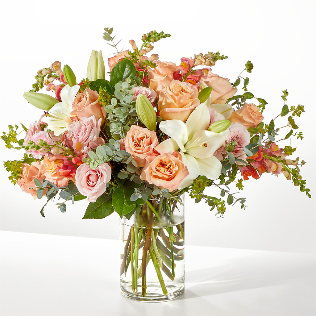 Grapefruit Splash Bouquet – KELLEN'S FLORIST INC, Hobart IN