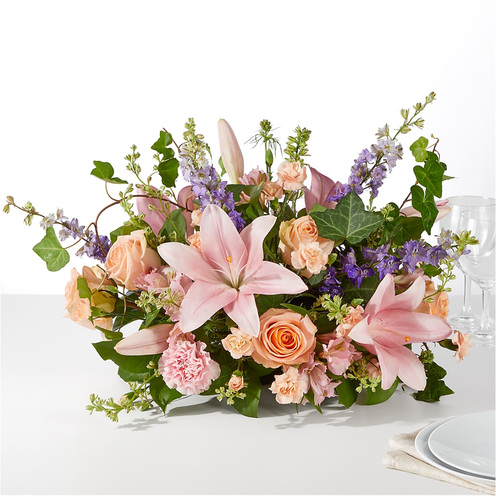 Blossom Time Centerpiece – KELLEN'S FLORIST INC, Hobart IN