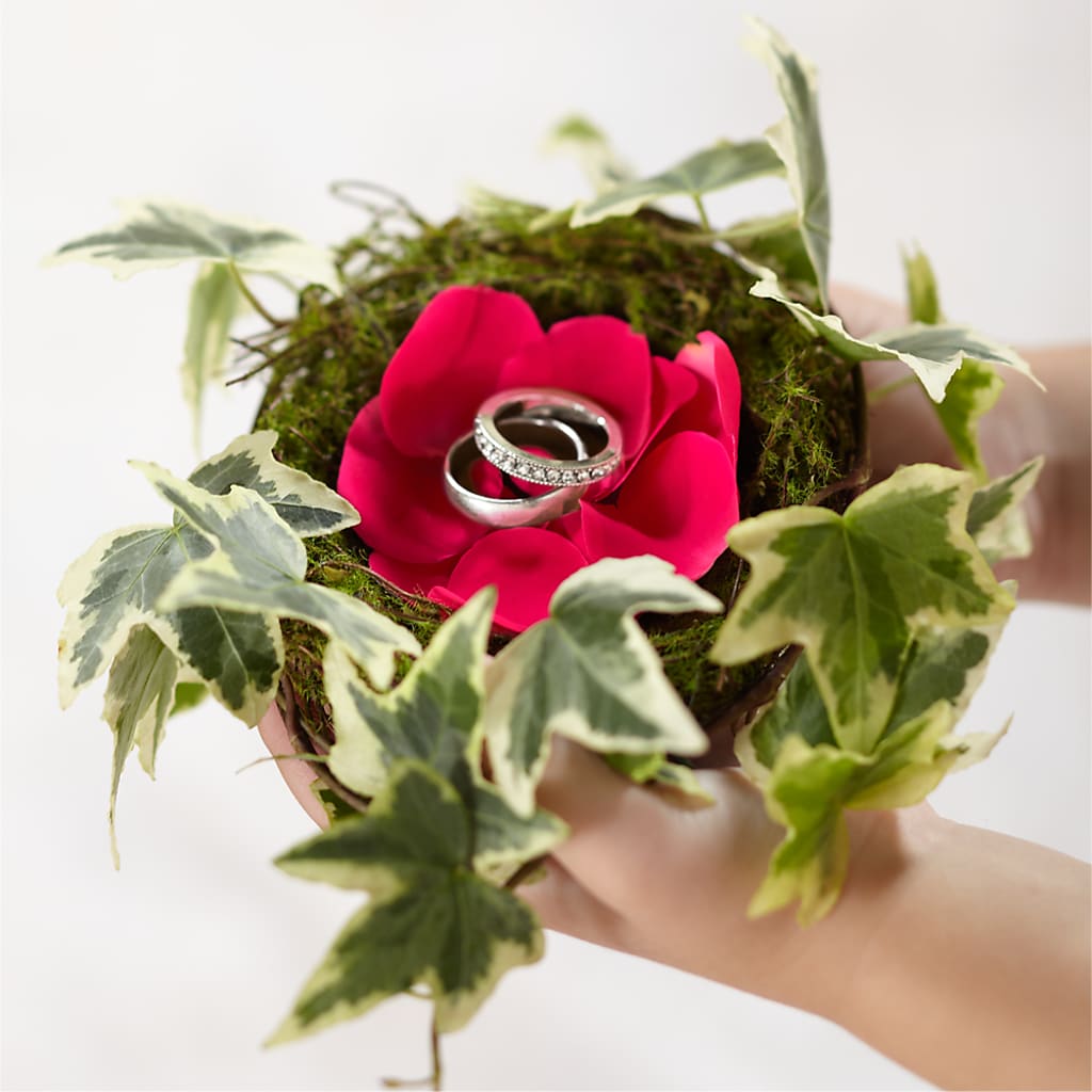 Lila Rose Ring Nest – KELLEN'S FLORIST INC, Hobart IN