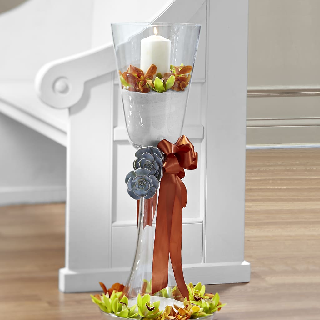 Matrimony Pew Decor – KELLEN'S FLORIST INC, Hobart IN