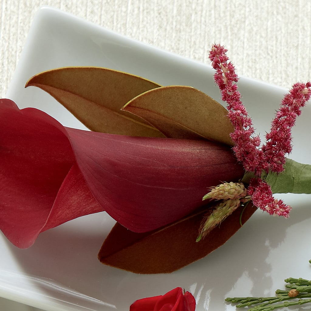 Red Calla Boutonniere – KELLEN'S FLORIST INC, Hobart IN