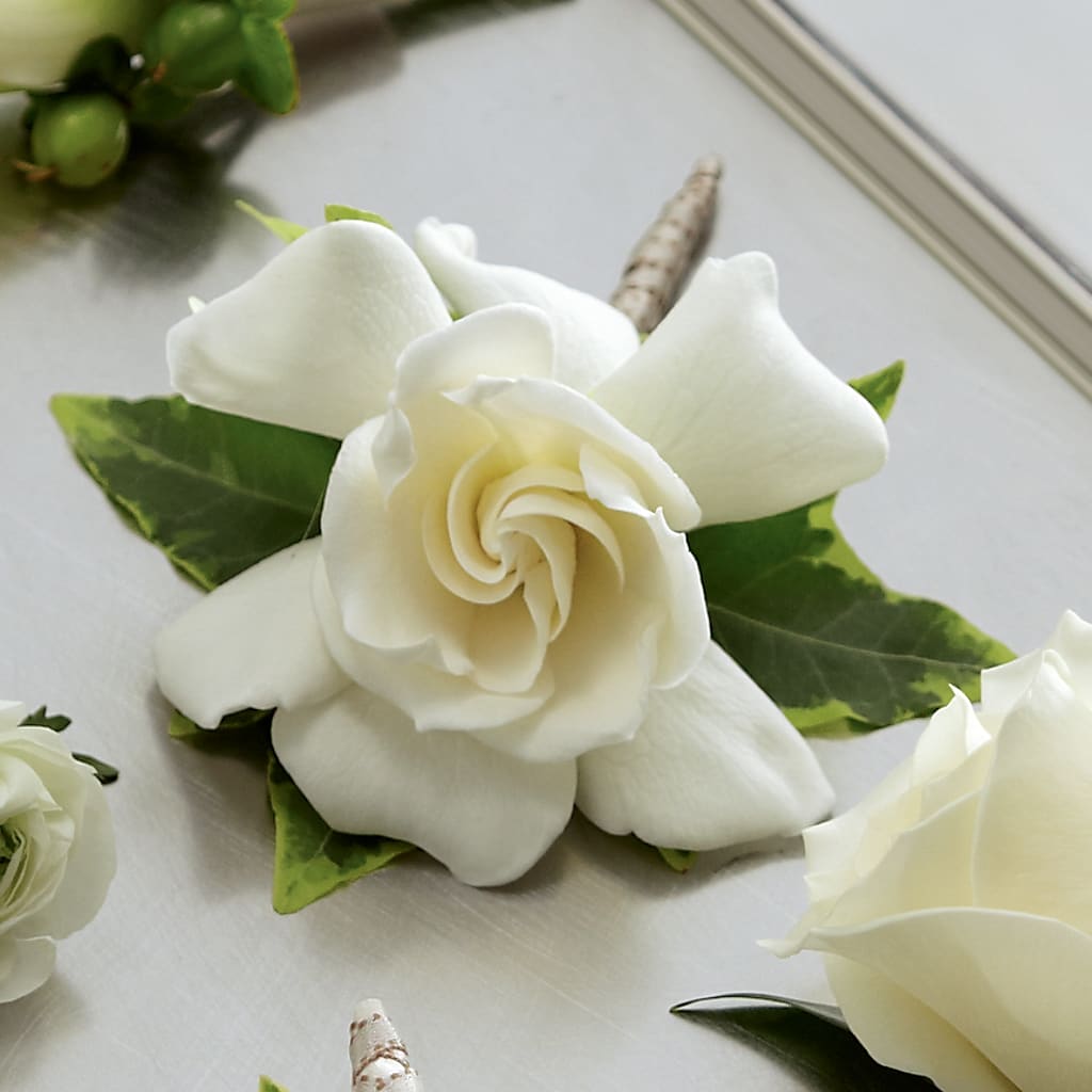 Gardenia Boutonniere – KELLEN'S FLORIST INC, Hobart IN