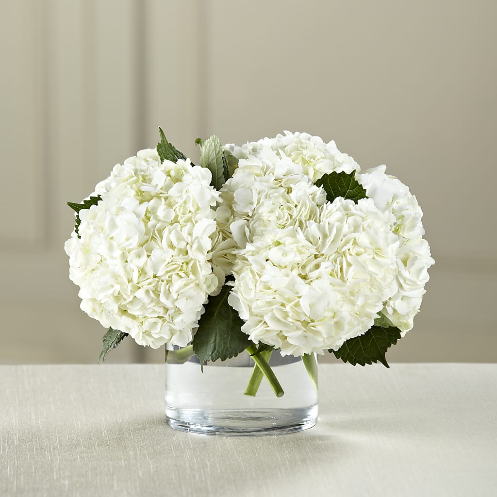 White Hydrangea Bouquet – KELLEN'S FLORIST INC, Hobart IN