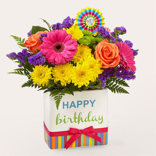 Birthday Brights Bouquet – KELLEN'S FLORIST INC, Hobart IN