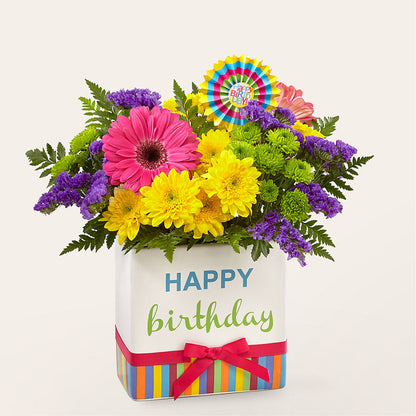 Birthday Brights Bouquet – KELLEN'S FLORIST INC, Hobart IN
